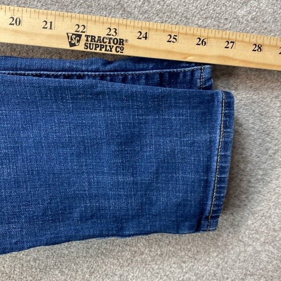 Levi’s 721 high rise skinny jeans size 32 dark wash wardrobe basics bodycon - Picture 6 of 11